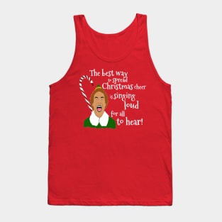 Elf Funny Quotes Tank Top